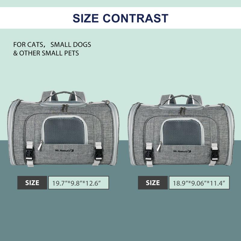 Pet Backpack Carrier Horizontal Design (Monterey Series)