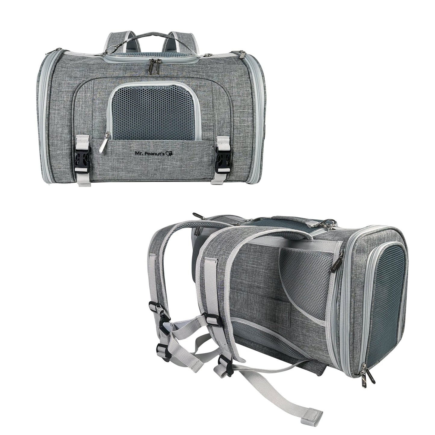 Pet Backpack Carrier Horizontal Design (Monterey Series)