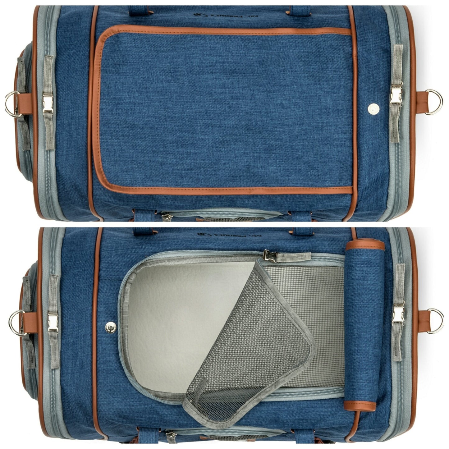 Airline Approved Expandable Pet Carrier – Standard Size, Soft-Sided Travel Tote