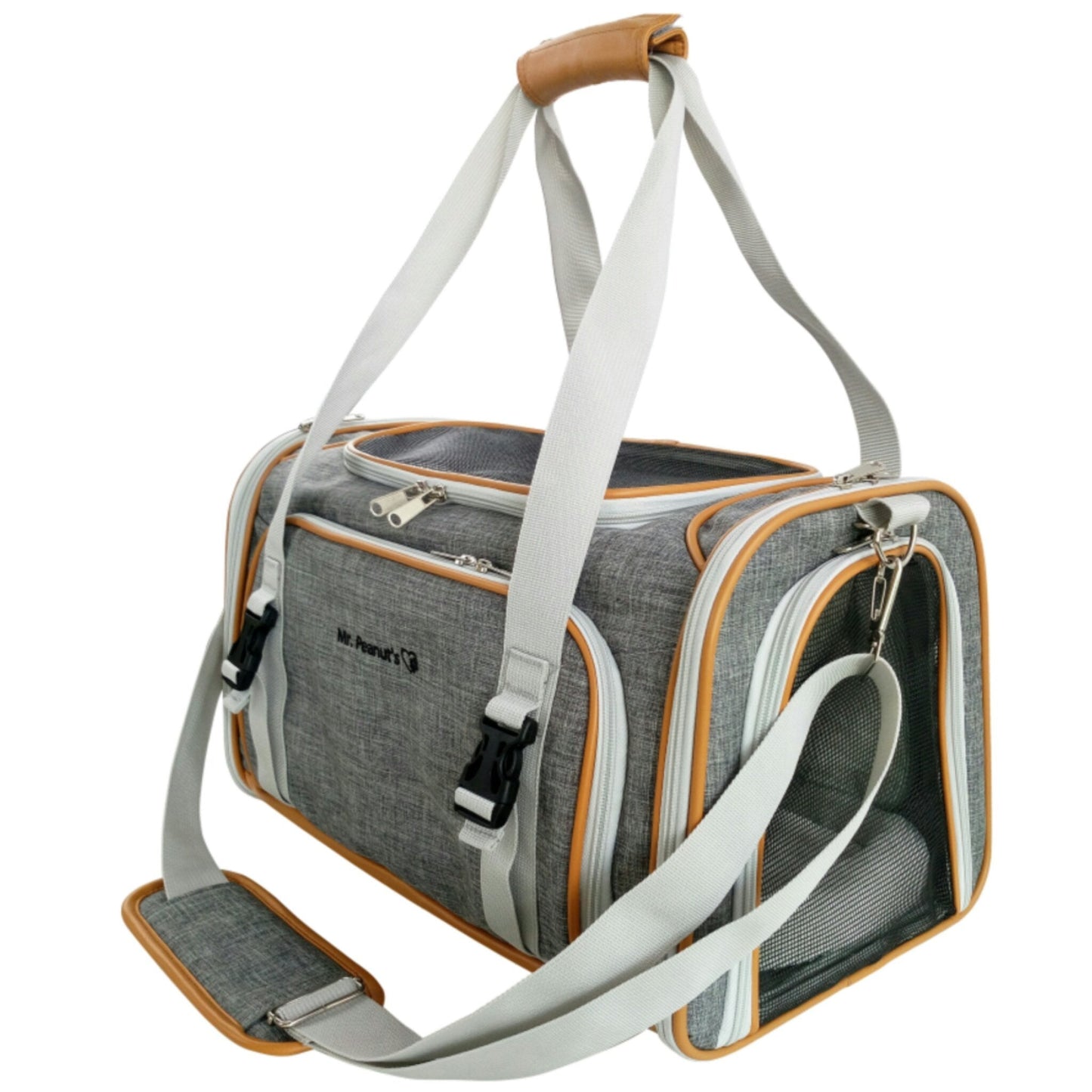 Airline Pet Carrier Soft-Sided Double Expandable (Platinum Series)
