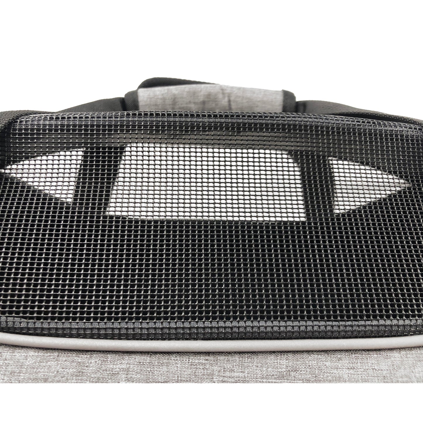 Pet Car Seat & Mobile Travel Crate – Rigid Soft-Sided, Tall Profile (Platinum Gray)