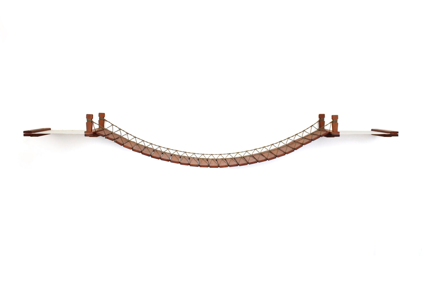 Double Cat Hammock Bridge - Suspension System with Climbing Platform