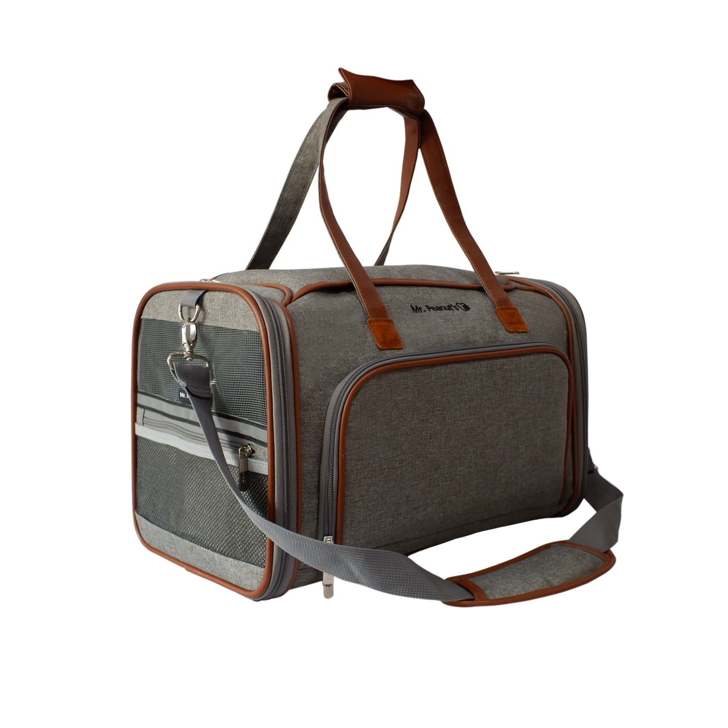 Double Expandable Airline Approved Pet Carrier – Standard Size, Soft-Sided