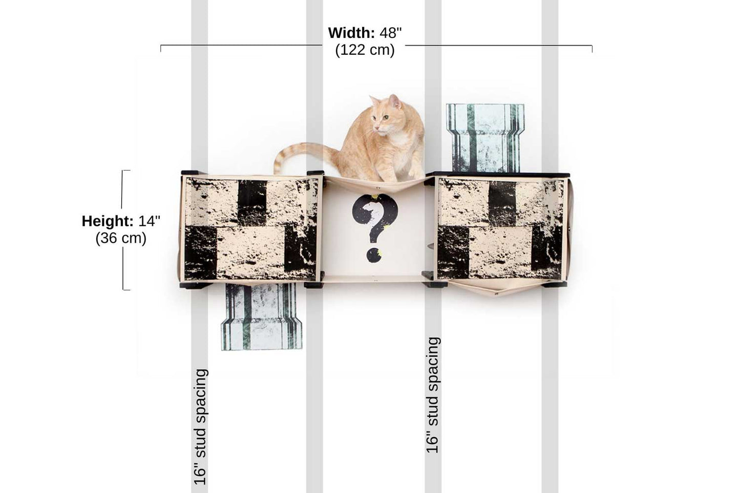 Mario-inspired Cat Condo - Interactive Warp Pipe Climbing System