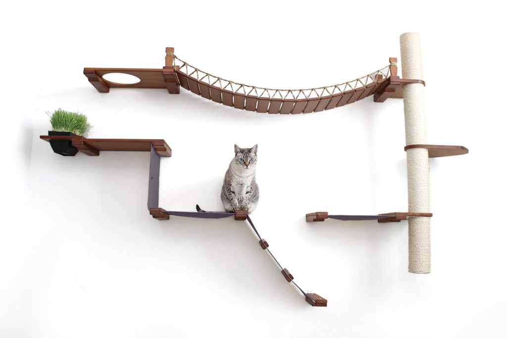 Cat Jungle Gym - Compact Activity System for Active Cats