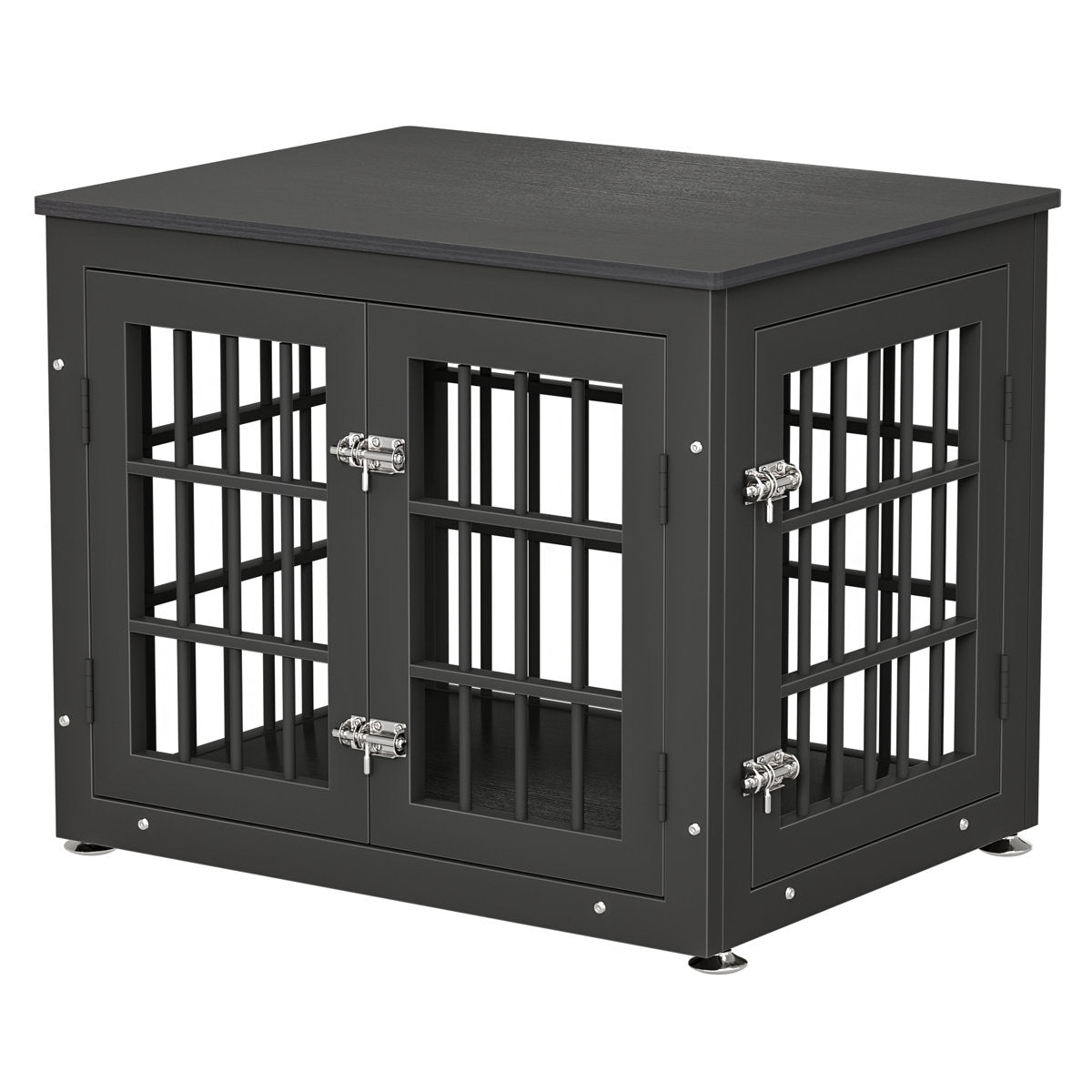 Double Door Dog Crate End Table
