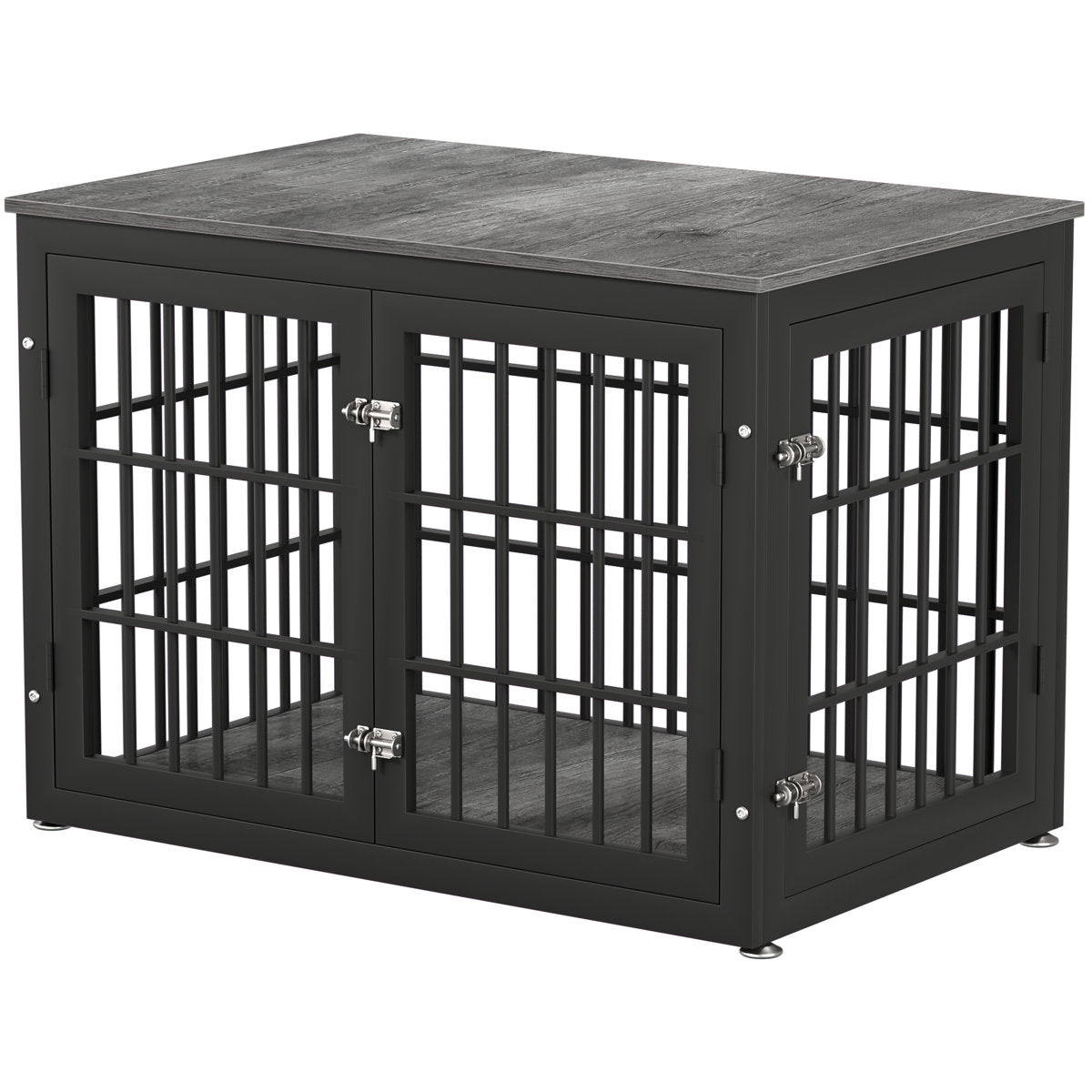 Double Door Dog Crate End Table