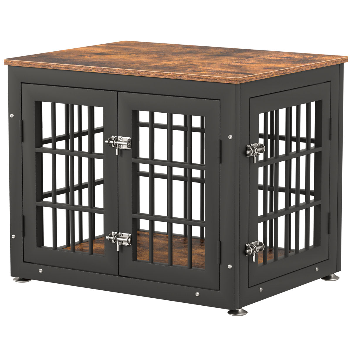Double Door Dog Crate End Table