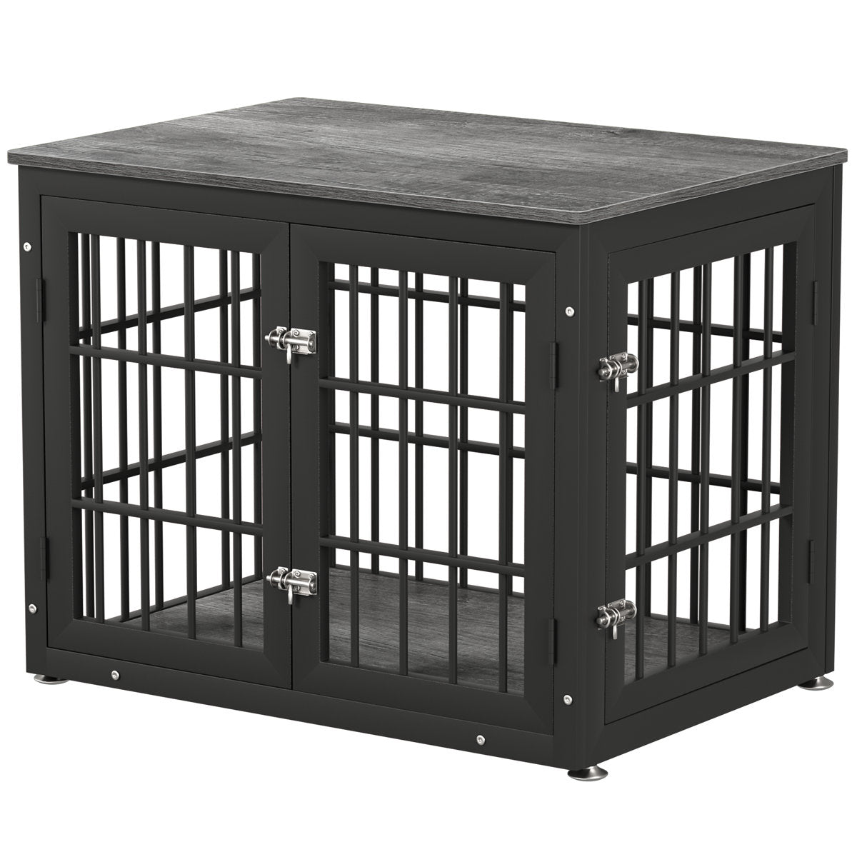 Double Door Dog Crate End Table