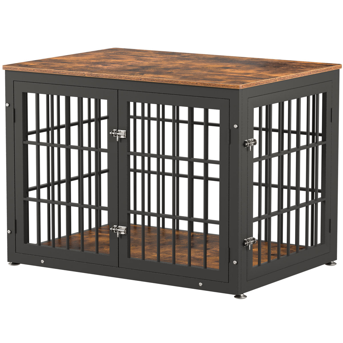 Double Door Dog Crate End Table