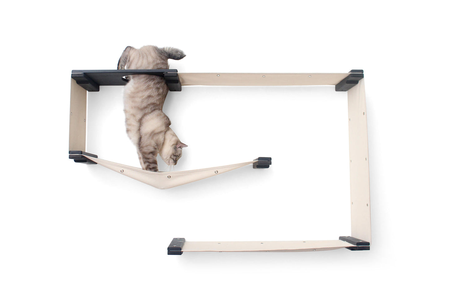 Cat Puzzle Wall System - 3-Tier Mental Stimulation Maze