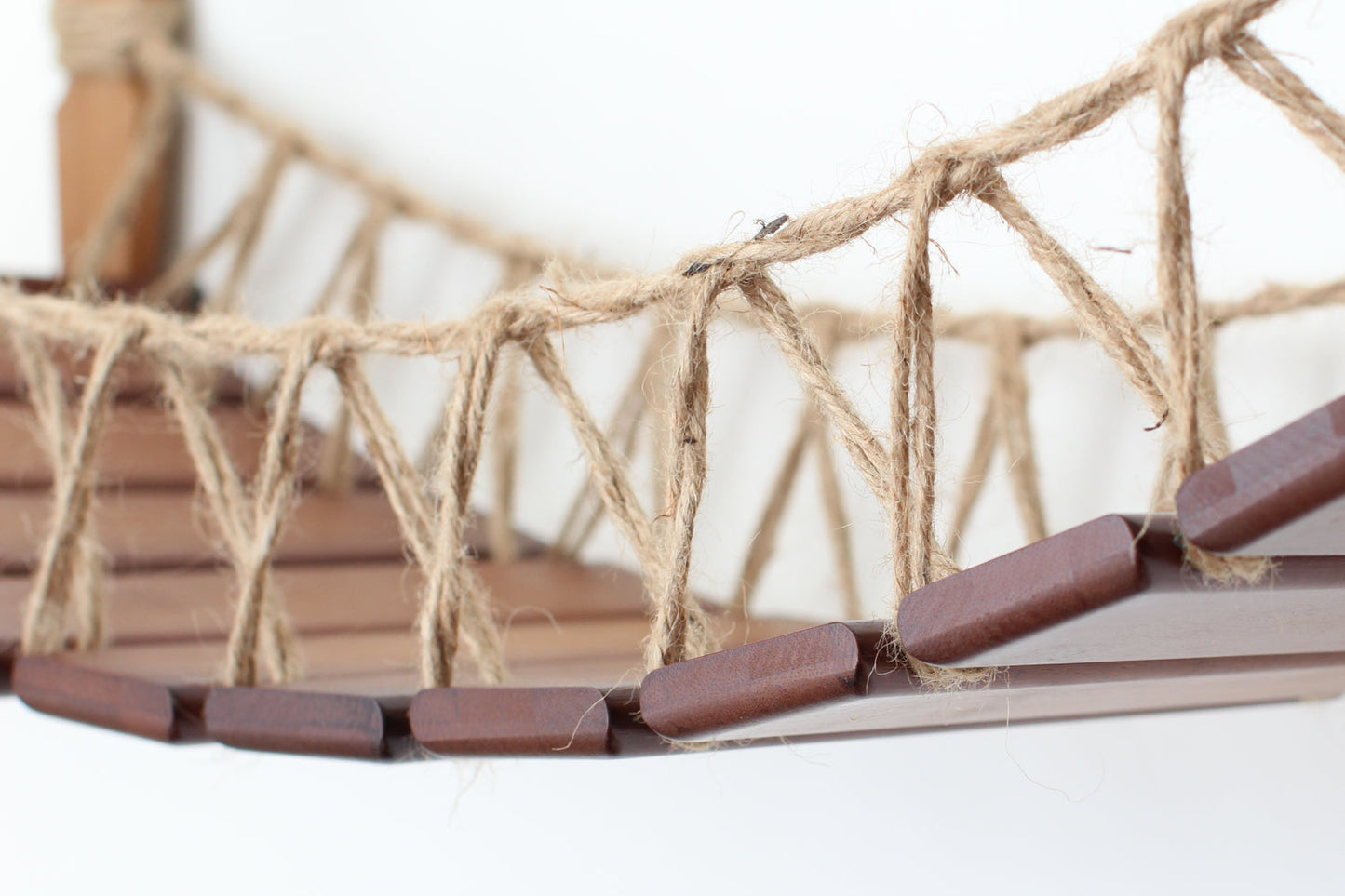 Double Cat Hammock Bridge - Suspension System with Climbing Platform