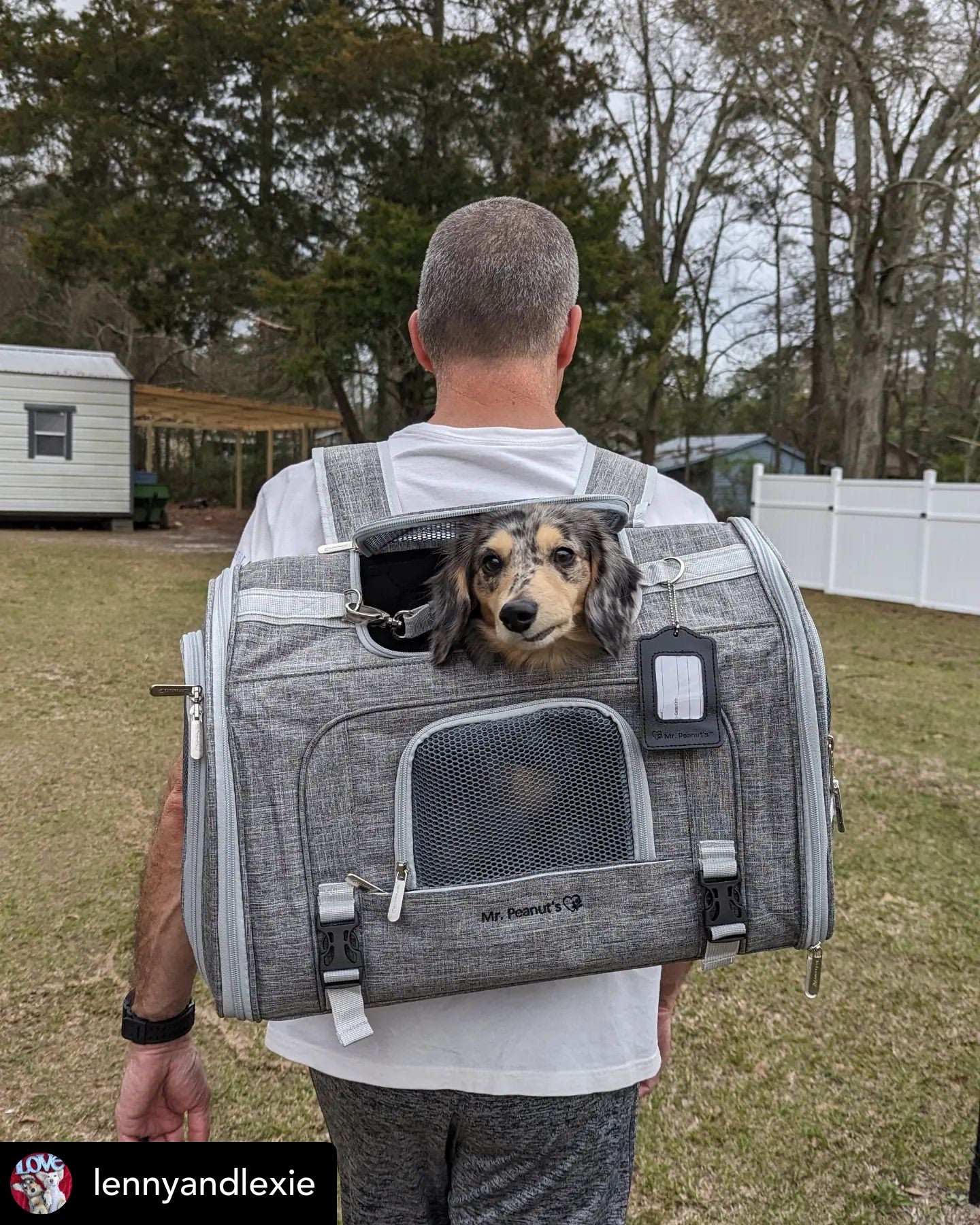 Pet Backpack Carrier Horizontal Design (Monterey Series)