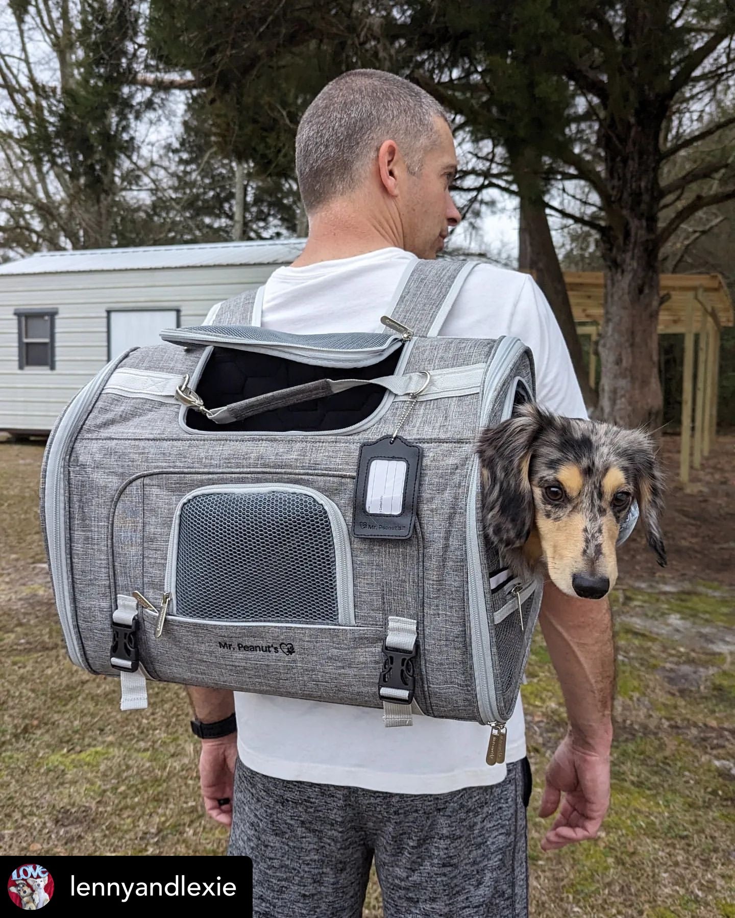 Pet Backpack Carrier Horizontal Design (Monterey Series)
