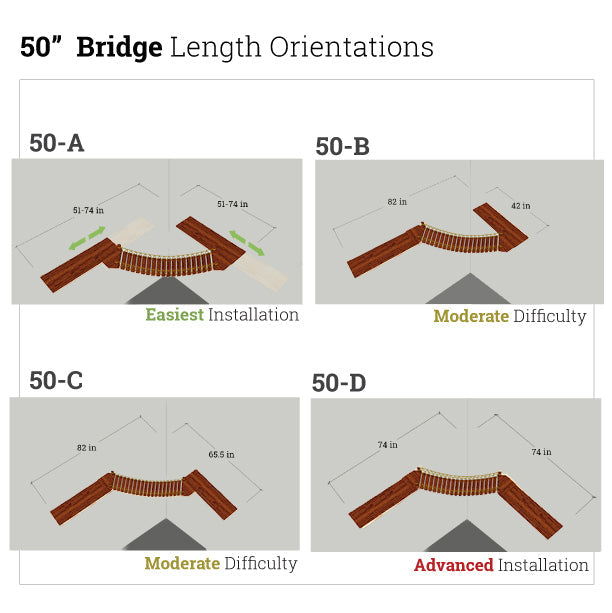Corner Cat Bridge - Wall-to-Wall Connection System