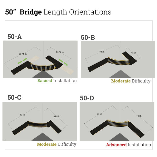 Corner Cat Bridge - Wall-to-Wall Connection System