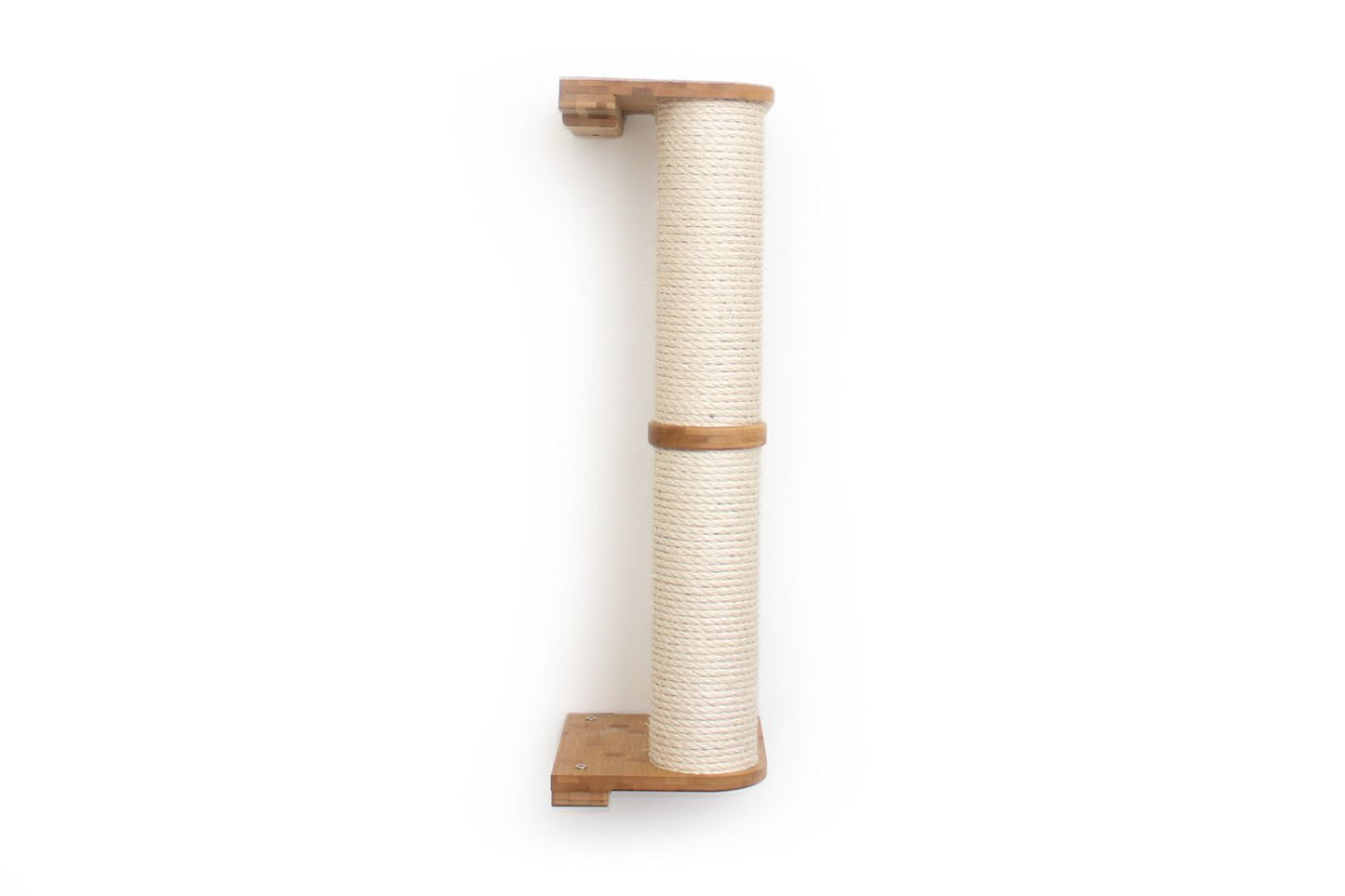Wall Mounted Cat Scratching Pole with Sisal - Vertical Climbing Tower for Small Spaces