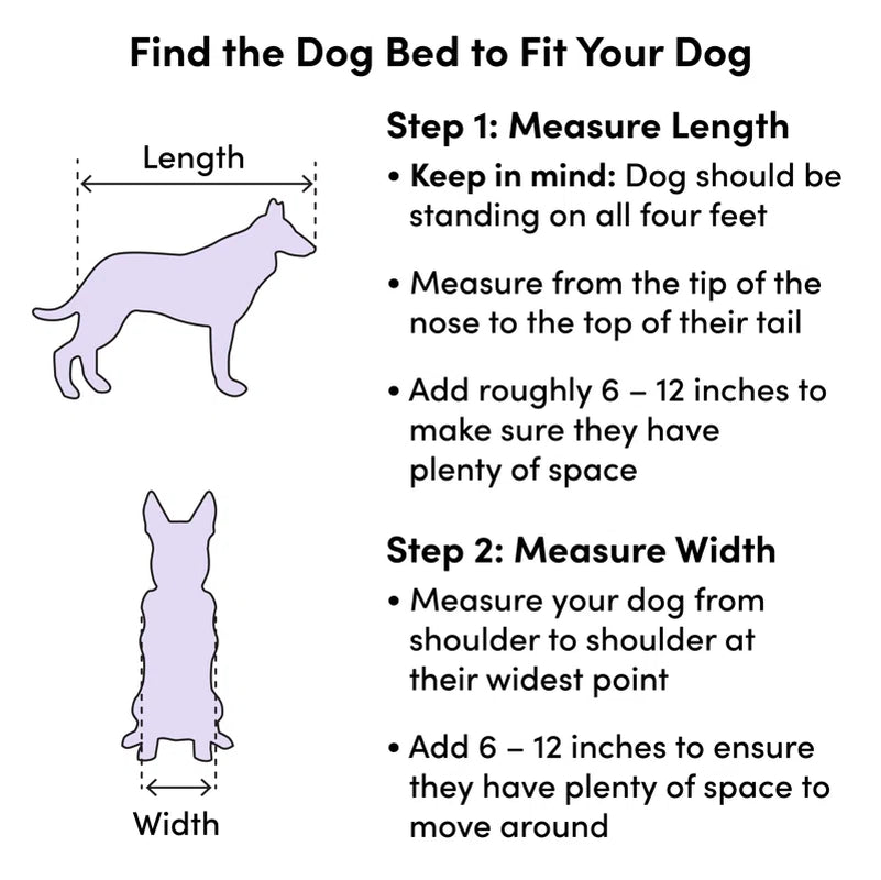 Dual-Layer Memory Foam Crate Mat with Machine Washable Cover