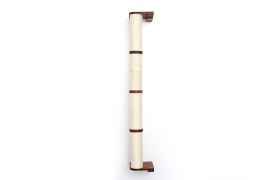 Wall Mounted Cat Scratching Pole with Sisal - Vertical Climbing Tower for Small Spaces