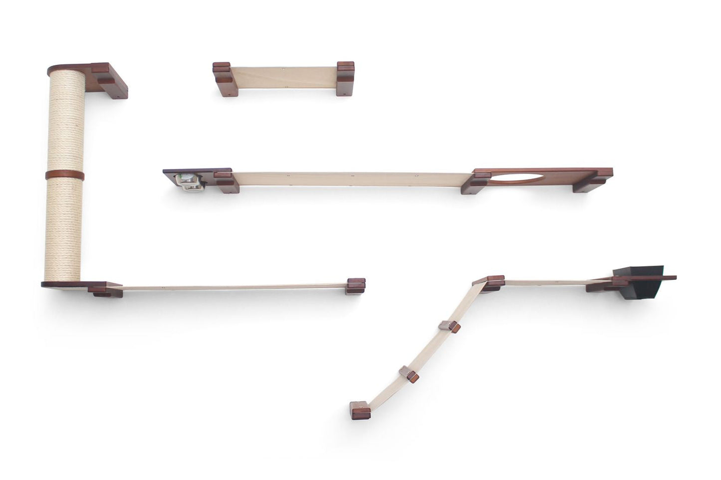 Multi-Level Cat Activity Center - Wide Layout Climbing System
