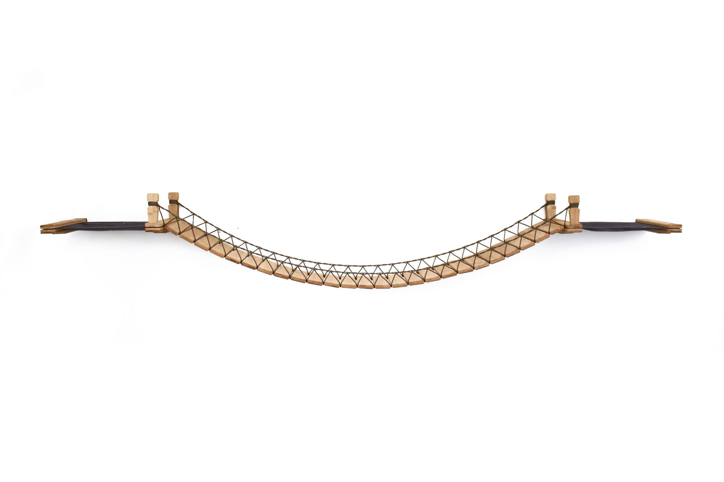 Double Cat Hammock Bridge - Suspension System with Climbing Platform