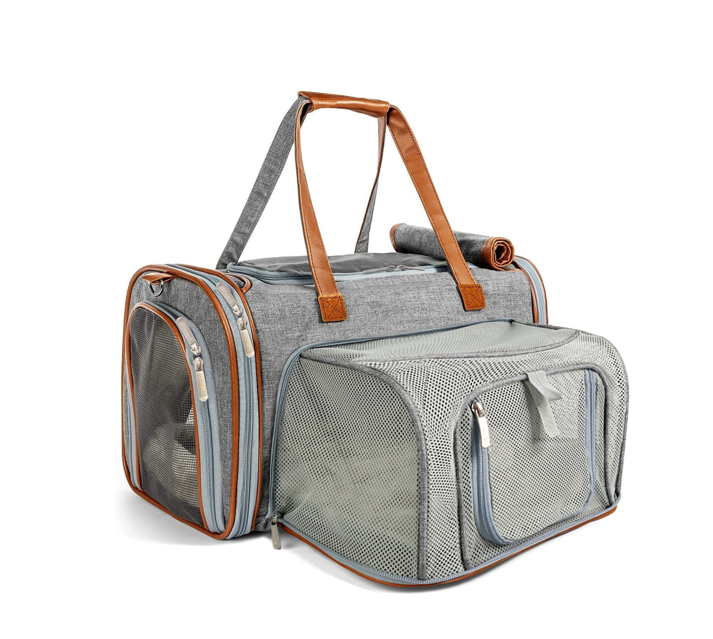 Airline Approved Expandable Pet Carrier – XL Size, Soft-Sided Travel Tote
