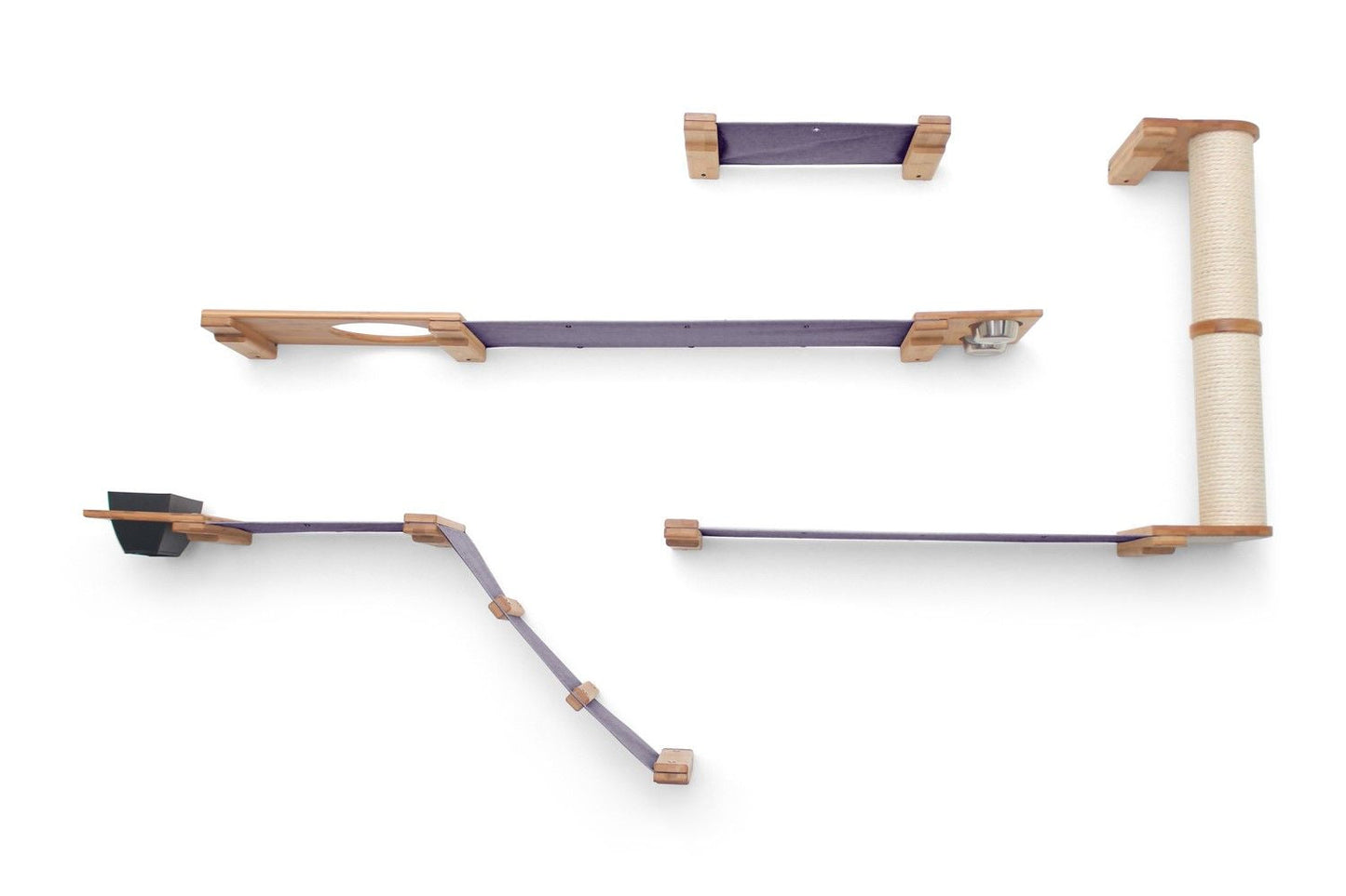 Multi-Level Cat Activity Center - Wide Layout Climbing System