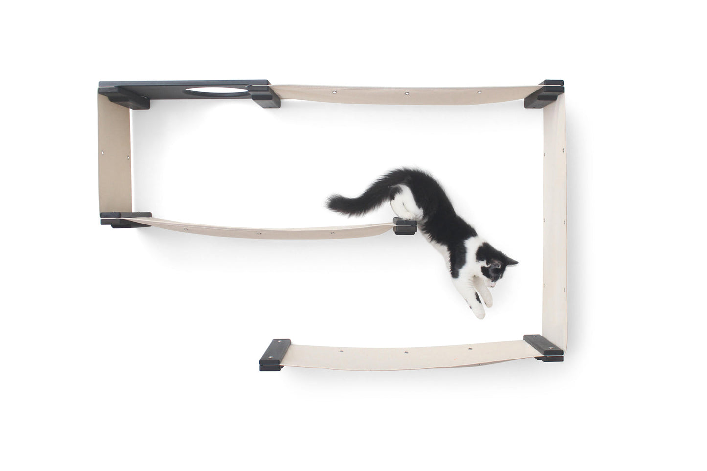 Cat Puzzle Wall System - 3-Tier Mental Stimulation Maze