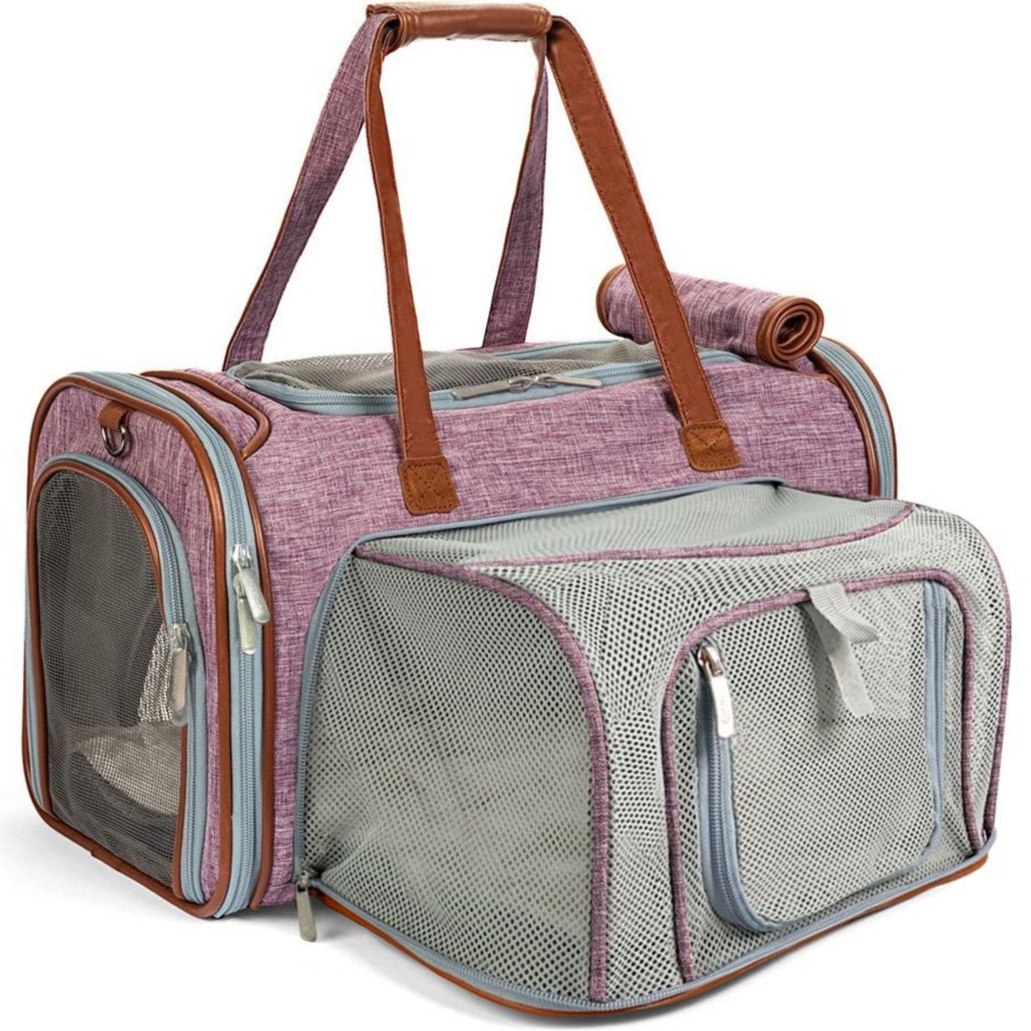 Airline Approved Expandable Pet Carrier – XL Size, Soft-Sided Travel Tote