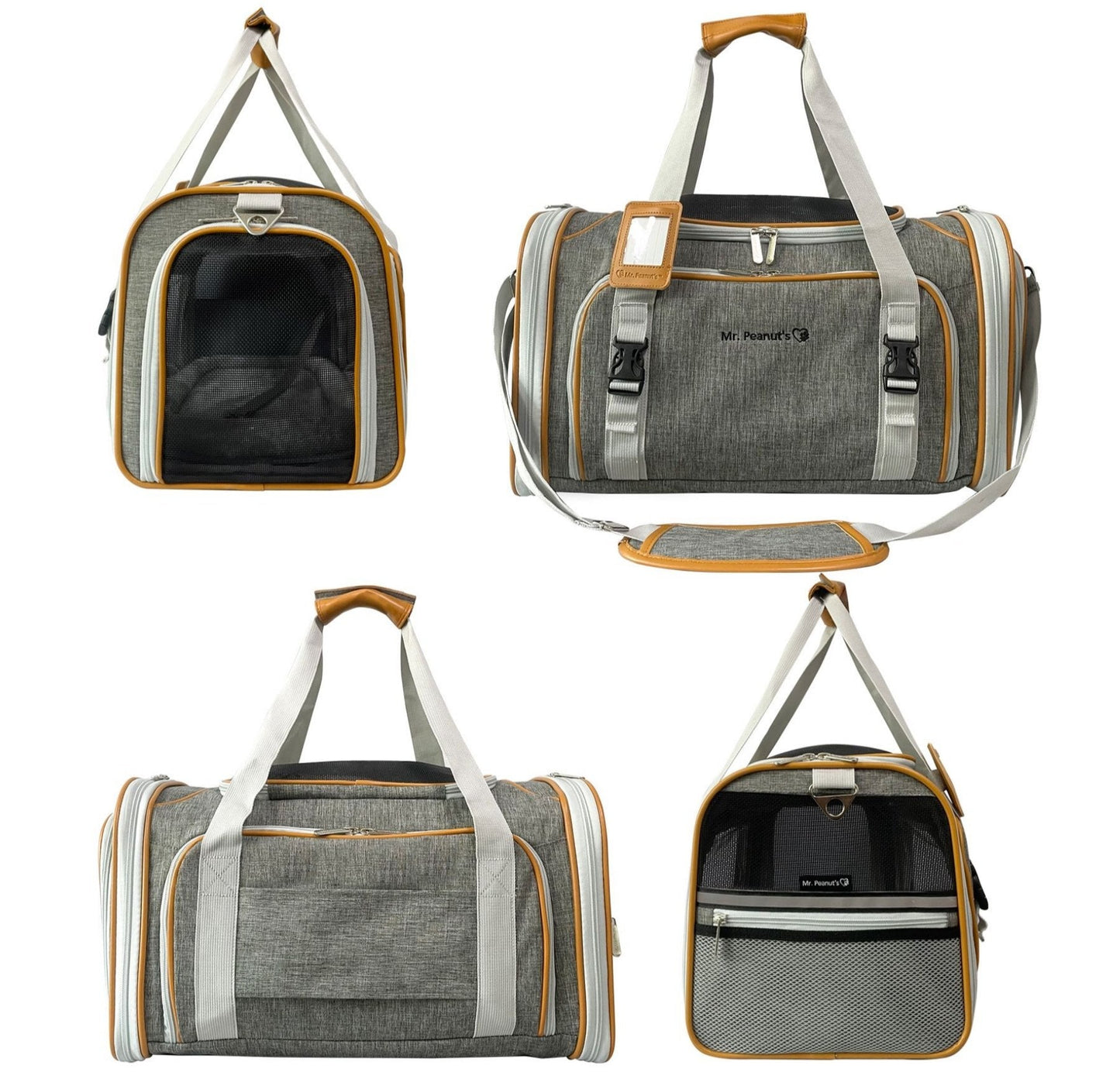 Airline Pet Carrier Soft-Sided Double Expandable (Platinum Series)