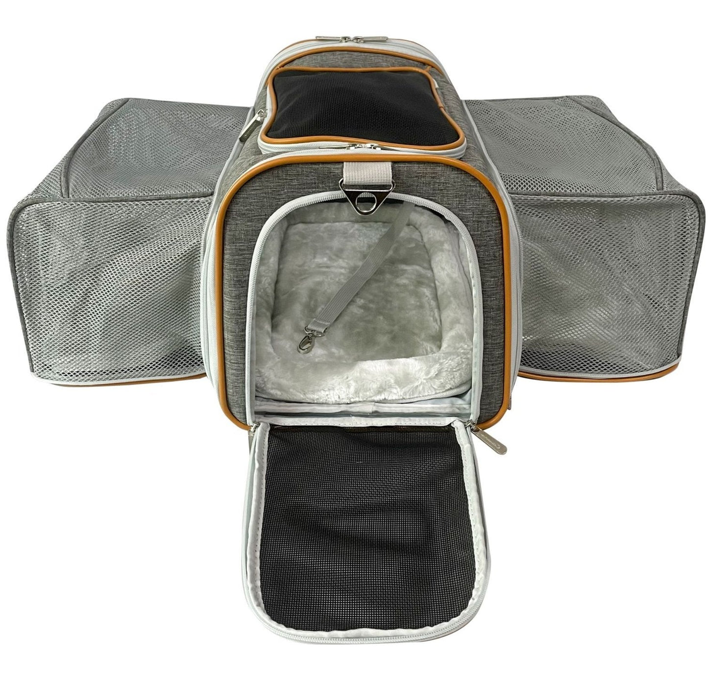 Airline Pet Carrier Soft-Sided Double Expandable (Platinum Series)