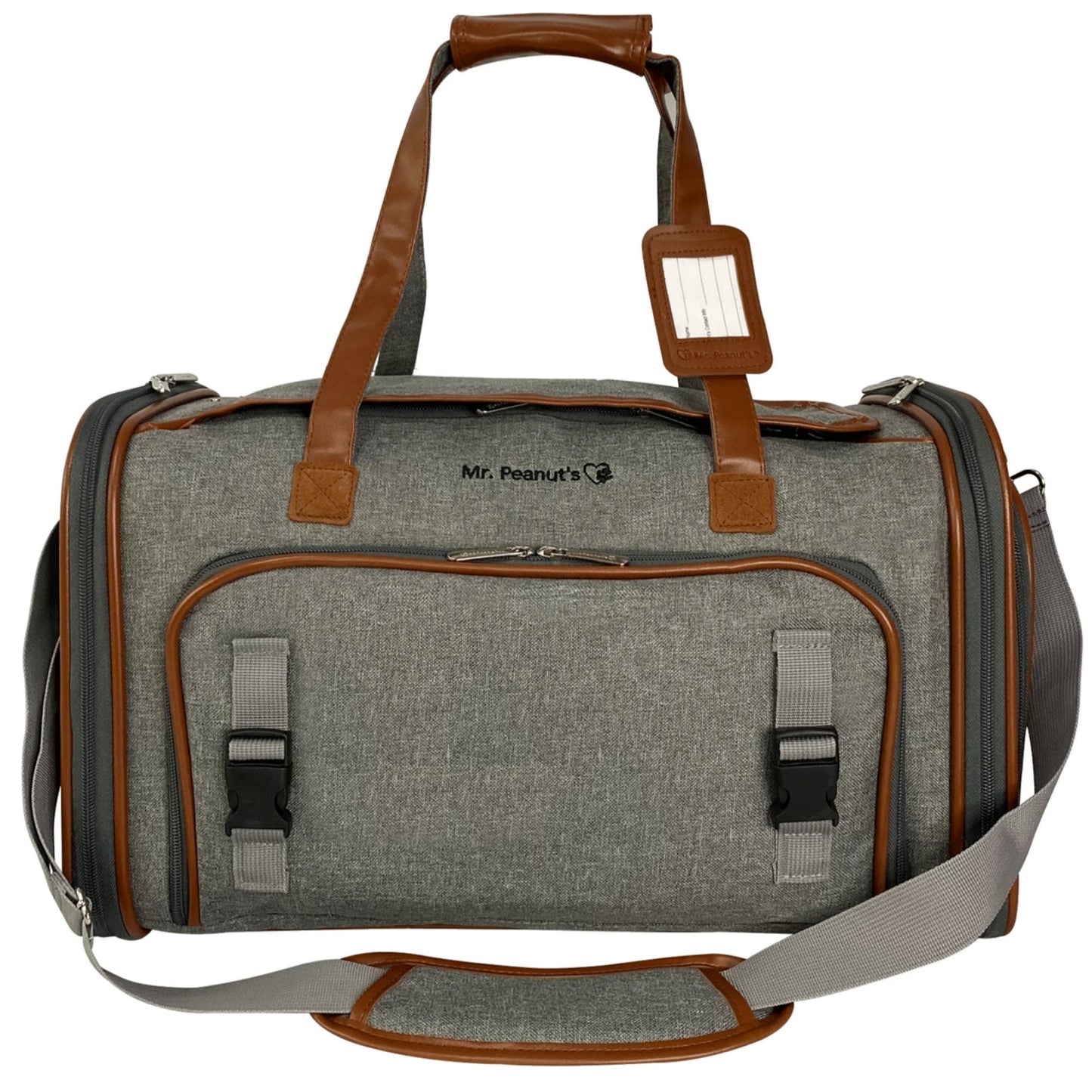 Double Expandable Airline Approved Pet Carrier – Standard Size, Soft-Sided