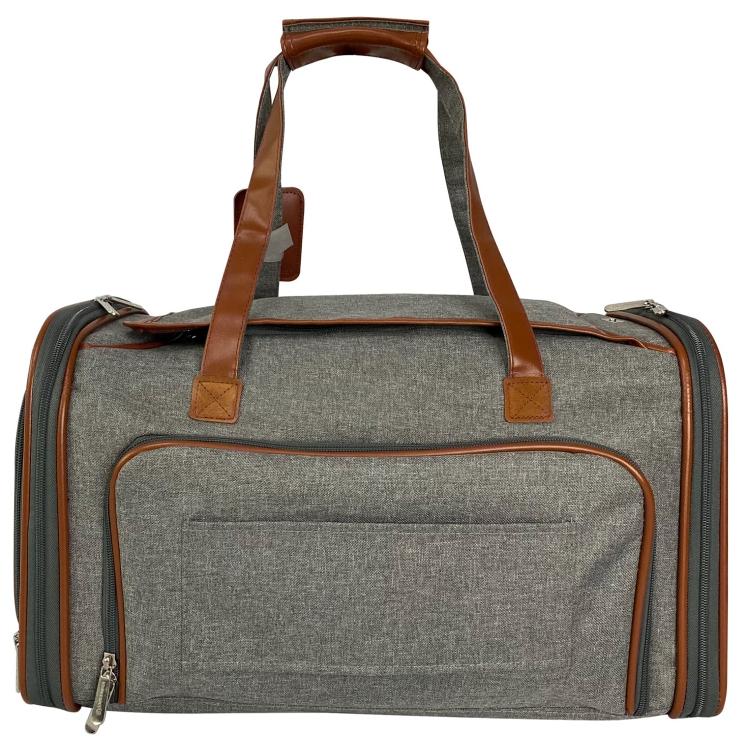 Double Expandable Airline Approved Pet Carrier – Standard Size, Soft-Sided