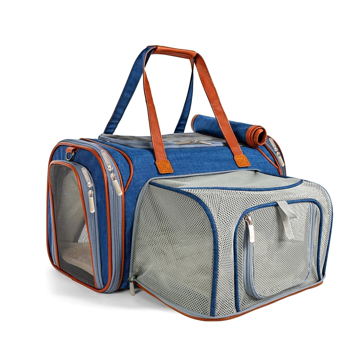 Airline Approved Expandable Pet Carrier – XL Size, Soft-Sided Travel Tote