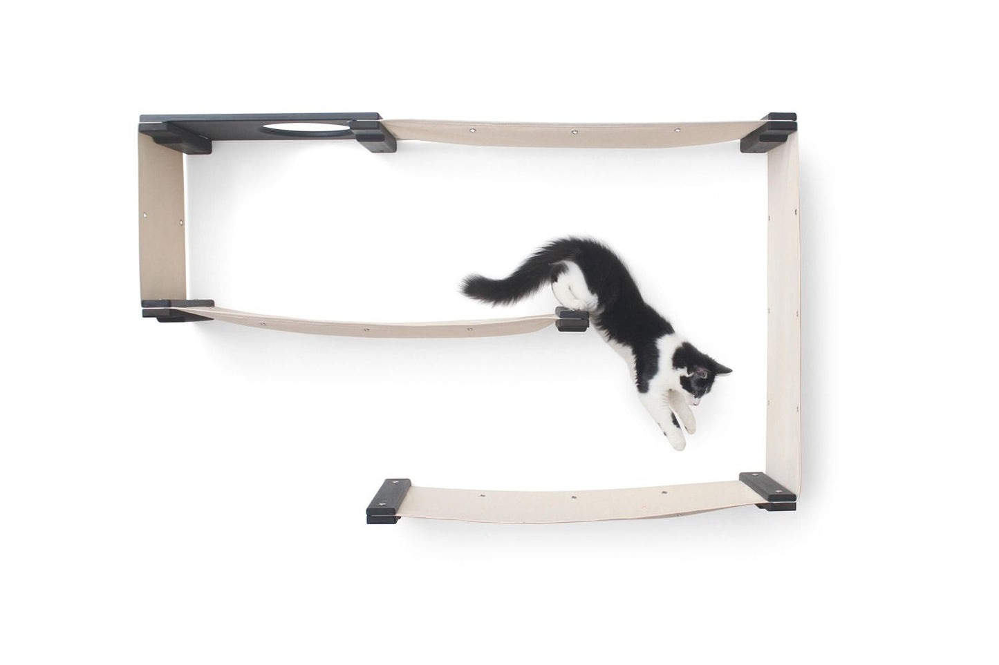 Cat Puzzle Wall System - 3-Tier Mental Stimulation Maze
