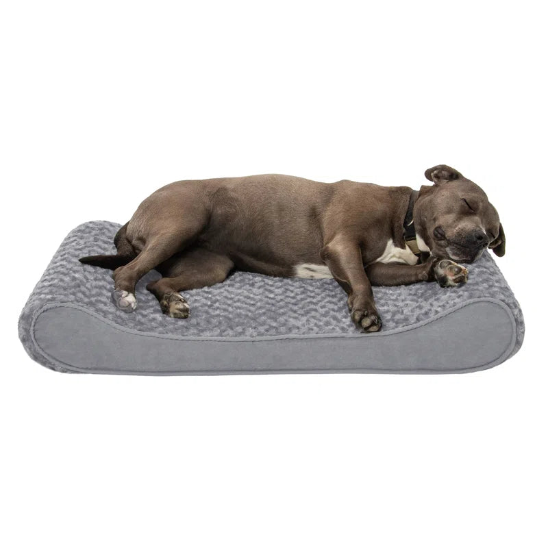 Contoured Orthopedic Dog Bed with Ultra Plush Surface