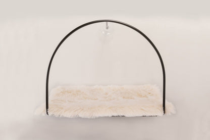 Cat Window Hammock with Suction Cups - 30lb Capacity Elevated Perch for Glass Windows