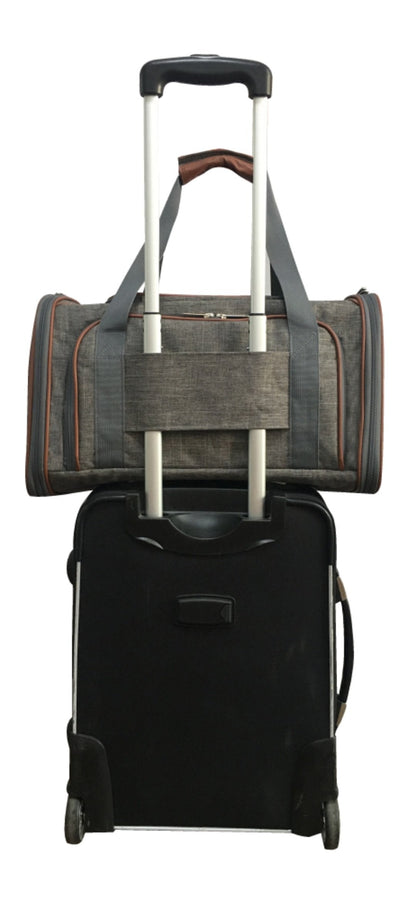 Airline Pet Carrier Soft-Sided Double Expandable (Platinum Series)
