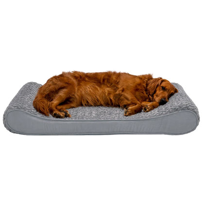 Contoured Orthopedic Dog Bed with Ultra Plush Surface