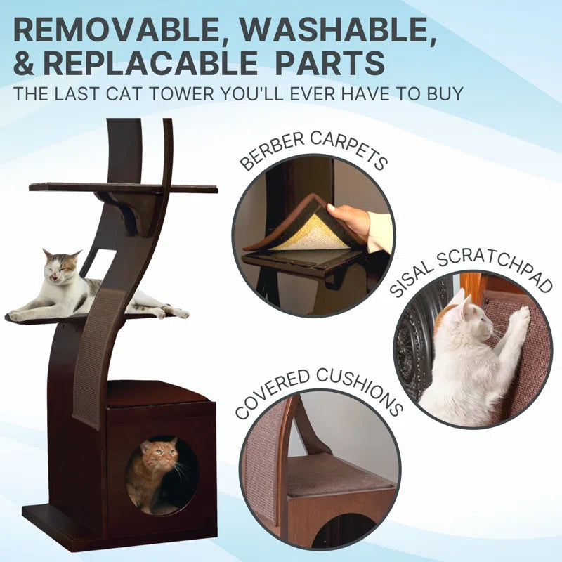 Minimalist Design Cat Tree