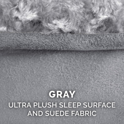 Contoured Orthopedic Dog Bed with Ultra Plush Surface