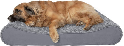Contoured Orthopedic Dog Bed with Ultra Plush Surface