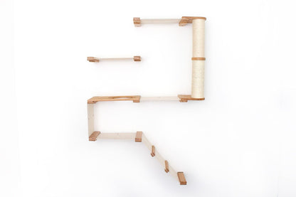 Compact Cat Fort - Vertical Hideaway with Multiple Entry Points