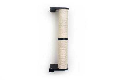 Wall Mounted Cat Scratching Pole with Sisal - Vertical Climbing Tower for Small Spaces
