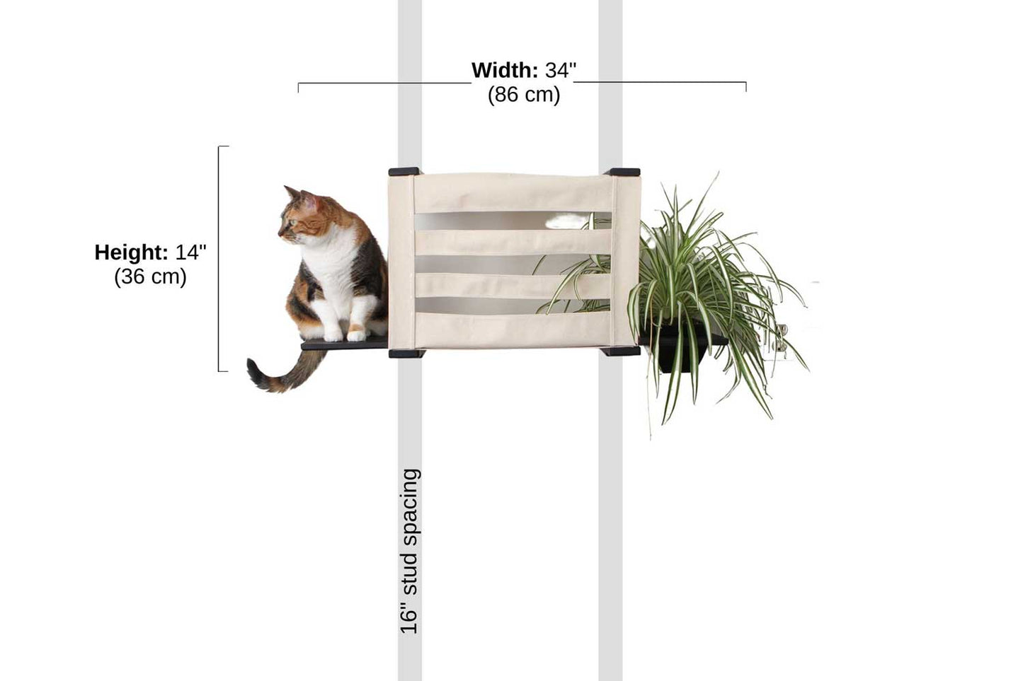 Deluxe Cat Cubby Bed- Customizable Hideaway with Accessories
