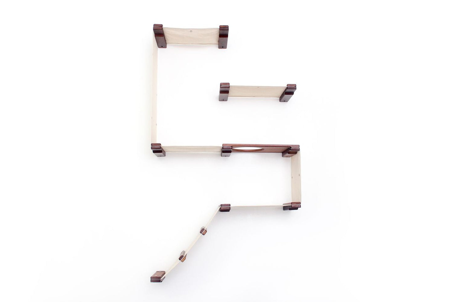 Compact Cat Fort - Vertical Hideaway with Multiple Entry Points