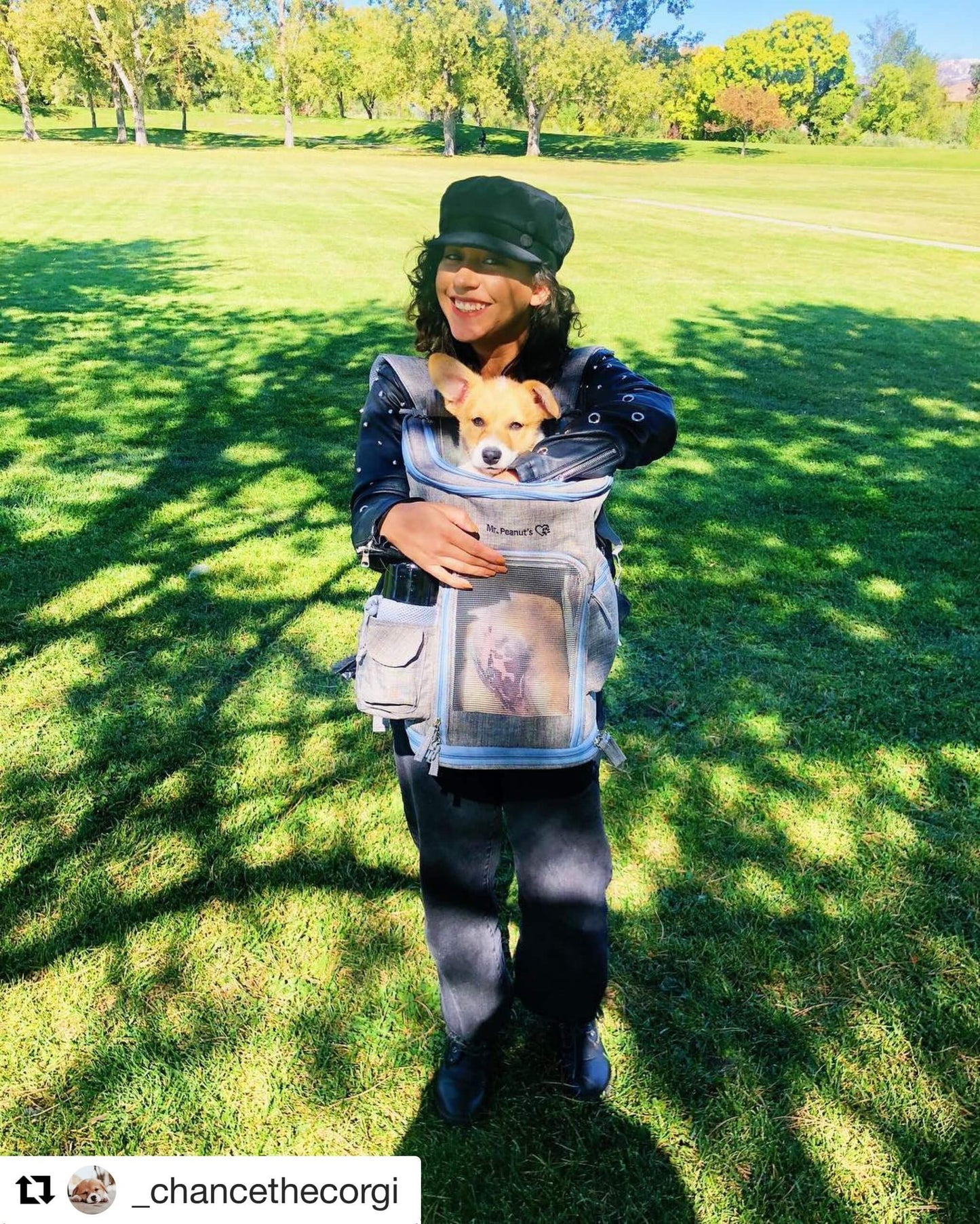 Pet Backpack Carrier Vertical Design (Vancouver Series)