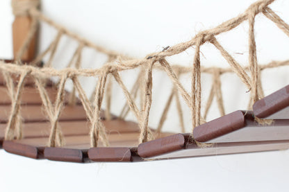 Double Cat Hammock Bridge - Suspension System with Climbing Platform