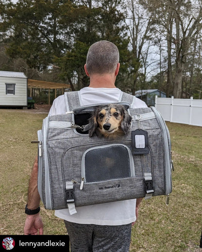 Pet Backpack Carrier Horizontal Design (Monterey Series)