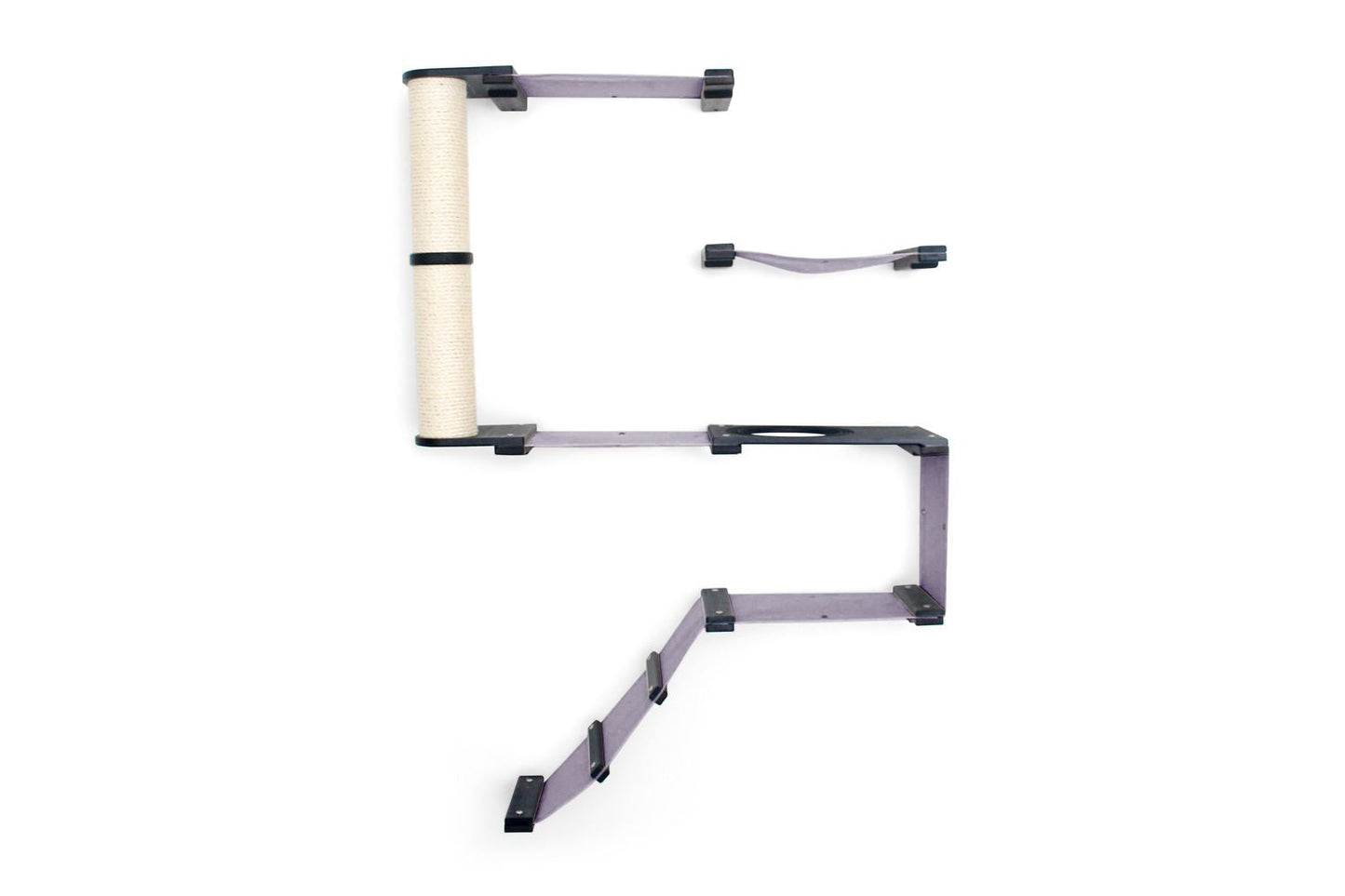 Compact Cat Fort - Vertical Hideaway with Multiple Entry Points